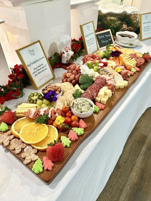 Holiday Event - Holiday Charcuterie Board by Bougie Chef with appetizers. Holiday Event - Holiday Charcuterie Board by Bougie Chef with appetizers.