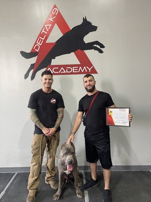 K9 4-Week Obedience or Protection Academy - Delta K9 Academy is a comprehensive dog training academy that offers a wide range of dog training services and is staffed by most professional and knowledgeable dog trainers in the Los Angeles area. Since 2012, we have been dedicated to providing pet owners and law enforcement agencies alike with industry-leading dog training courses designed to accomplish a wide range of goals.