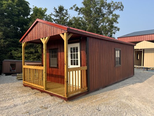 Cottage Shed with 4ft porch - 12x24 cottage shed with 4 ft porch Cottage Shed with 4ft porch - 12x24 cottage shed with 4 ft porch