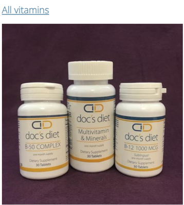 Appetite Suppressant Program & Vitamins! - Our appetite suppressant program uses FDA-approved medication to reduce hunger and jumpstart fat loss. Coupled with a low-calorie eating plan, it’s designed for fast and consistent results under medical supervision.
Pricing:
Consultation + Prescription Plan: $69 first visit
Refills & Monitoring: From $20/week
Key Benefits:
Suppress cravings
Boost energy levels
Accelerate fat burning safely
Client Feedback:
“Cravings gone by day 2—finally in control again!”
“I lost 10 pounds the first week!”
We sell a multi-vitamin tablet at our clinics. I believe a multivitamin and a Vitamin B complex each day is a good idea for our health. Our multi-vitamin is a combination of all the essential vitamins and minerals we need to have good biochemical function. The dosages of the individual vitamins within the tablet are designed to supplement appropriately on a daily basis. Its a good idea! Appetite Suppressant Program & Vitamins! - Our appetite suppressant program uses FDA-approved medication to reduce hunger and jumpstart fat loss. Coupled with a low-calorie eating plan, it’s designed for fast and consistent results under medical supervision.
Pricing:
Consultation + Prescription Plan: $69 first visit
Refills & Monitoring: From $20/week
Key Benefits:
Suppress cravings
Boost energy levels
Accelerate fat burning safely
Client Feedback:
“Cravings gone by day 2—finally in control again!”
“I lost 10 pounds the first week!”
We sell a multi-vitamin tablet at our clinics. I believe a multivitamin and a Vitamin B complex each day is a good idea for our health. Our multi-vitamin is a combination of all the essential vitamins and minerals we need to have good biochemical function. The dosages of the individual vitamins within the tablet are designed to supplement appropriately on a daily basis. Its a good idea!