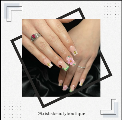 Nails - Take a look at the results of the tedious nail work that we are capable of here at Trish's Nails - Take a look at the results of the tedious nail work that we are capable of here at Trish's