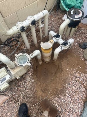 Leaf Canister Basket Replacement - Is it time to get a dedicated pool repair team at your fingertips?☝️Call or text for a free quote on pool cleaning or repair today! (480) 542-7341! #aquaharmonypools #yourhomeourpriority #pool #poolcleaning #arizona