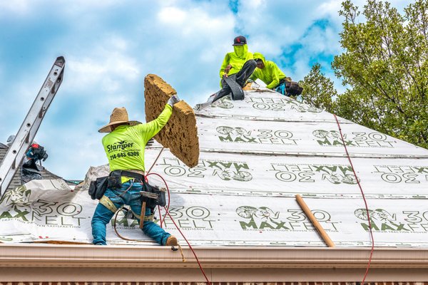 Home Roof Replacement - When you own a home in the Dallas–Fort Worth area, your roof does more than just shield you from the weather. It protects your family, your investment, and the structural integrity of your home. At Stamper Roofing & Construction, we’ve been delivering top-tier residential roofing services since 1997, helping homeowners from Dallas, Garland, Plano, Richardson, and every city in between keep their roofs strong, beautiful, and long-lasting.
Whether you need a new roof installation, a repair, an upgrade, or regular maintenance, we bring craftsmanship, high-quality materials, and a family-business level of care to every project. Home Roof Replacement - When you own a home in the Dallas–Fort Worth area, your roof does more than just shield you from the weather. It protects your family, your investment, and the structural integrity of your home. At Stamper Roofing & Construction, we’ve been delivering top-tier residential roofing services since 1997, helping homeowners from Dallas, Garland, Plano, Richardson, and every city in between keep their roofs strong, beautiful, and long-lasting.
Whether you need a new roof installation, a repair, an upgrade, or regular maintenance, we bring craftsmanship, high-quality materials, and a family-business level of care to every project.