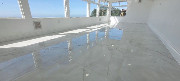 Tile installation - we do demolition existing Harwood floor, install hardiebacker and nice tile