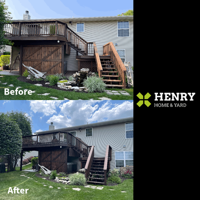 Henry Home and Yard Covers a Multitude of Projects - Looking for a one stop shop for your home and yard? You've come to the right place. Henry Home and Yard covers everything from simple home repairs to home remodeling while also covering lawn maintenance and landscaping. Reach out to Henry Home and Yard to see how we can help you complete your next project. Henry Home and Yard Covers a Multitude of Projects - Looking for a one stop shop for your home and yard? You've come to the right place. Henry Home and Yard covers everything from simple home repairs to home remodeling while also covering lawn maintenance and landscaping. Reach out to Henry Home and Yard to see how we can help you complete your next project.
