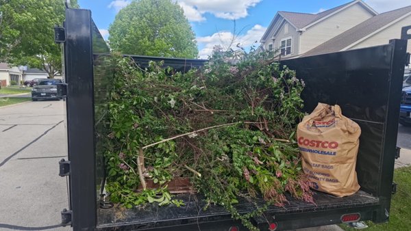 Junk Removal - Our trailer eats branches for breakfast. Yard cleaned, bags loaded, neighbors impressed, just another day of hauling! 🚛 Junk Removal - Our trailer eats branches for breakfast. Yard cleaned, bags loaded, neighbors impressed, just another day of hauling! 🚛