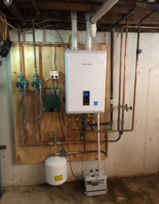 Combination Heating System - Despite some unforeseen difficulties, this particular project was completed on time and within budget. It’s the perfect example of my dedication to deliver a quality product, no matter what complications arise, in order to ensure full client satisfaction.