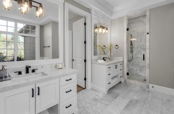 Custom Bathroom Renovations - We completely gutted and renovated these bathrooms to finish. Custom Bathroom Renovations - We completely gutted and renovated these bathrooms to finish.
