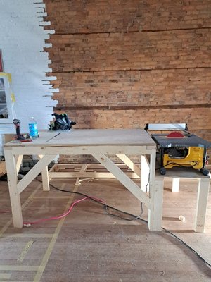 Custom Work Bench - Today's project.