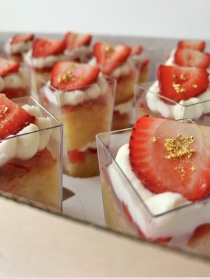 Dessert Shots - 4oz cups of various desserts options; $36+ Dessert Shots - 4oz cups of various desserts options; $36+