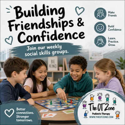 Weekly Social Groups - Is your child eager to connect but needs guidance navigating social situations? Our occupational therapy clinic offers warm, welcoming weekly groups designed specifically for neurodivergent children.