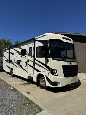 RV Detailing - Give your RV the care it deserves with our professional detailing services! We specialize in deep cleaning, polishing, and protecting all types of RVs, from motorhomes to travel trailers. Our process removes dirt, oxidation, and road grime while enhancing the shine and adding long lasting protection. Whether you’re getting ready for your next adventure or maintaining your investment, we ensure your RV looks its best inside and out. Book your appointment today and hit the road with a fresh, clean ride! RV Detailing - Give your RV the care it deserves with our professional detailing services! We specialize in deep cleaning, polishing, and protecting all types of RVs, from motorhomes to travel trailers. Our process removes dirt, oxidation, and road grime while enhancing the shine and adding long lasting protection. Whether you’re getting ready for your next adventure or maintaining your investment, we ensure your RV looks its best inside and out. Book your appointment today and hit the road with a fresh, clean ride!