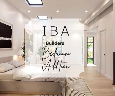 Bedroom Addition - Bedroom Additions by IBA Builders
When your family grows or you simply need more space, IBA Builders creates custom bedroom additions that blend seamlessly with your home’s design. From cozy guest rooms to spacious master suites, our team focuses on comfort, functionality, and style—delivering extra living space that feels natural and adds long-term value to your property.

Our portfolio showcases bright, open layouts, modern finishes, and details that make every new bedroom feel like it’s always been part of the home.

📞 Thinking about adding a bedroom? Call IBA Builders today and let us design the perfect addition for your home.