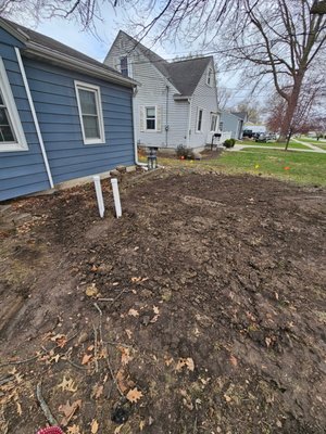 Sewer replacement - replaced a section of sewer for this costumer Sewer replacement - replaced a section of sewer for this costumer