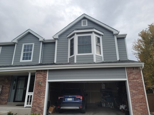 James Hardie lap siding projects - New James Hardie Statement collection pre-finished Lap siding projects.