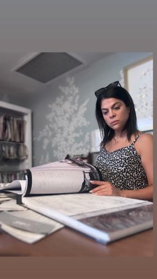 Blissful - Choosing the paper that fits our client's idea and personality