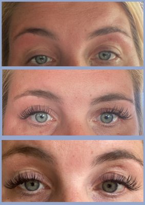 Lash Extensions - Full sets take an hour. Fills every 2-4 weeks take an hour. Weekly fills take 30 minutes. Lash Extensions - Full sets take an hour. Fills every 2-4 weeks take an hour. Weekly fills take 30 minutes.