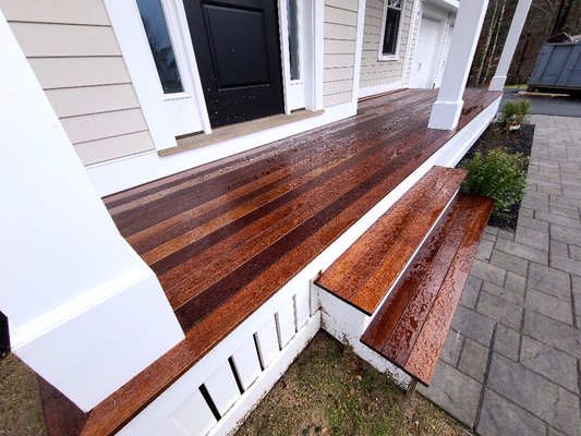 Exterior Work in Progress - Some of this job was performed in the areas of Duxbury Exterior Work in Progress - Some of this job was performed in the areas of Duxbury