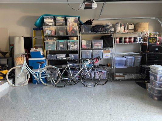 Garage Organization - With the Holiday season coming up, it's important to maximize your garage space. Don't let the clutter take over!