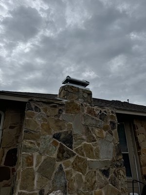 Patio Chimney Reconstruction - This reconstruction was done on an existing patio chimney.
Once we arrived to the property, we were shocked on how the previous company left the customer, broken fireplace bricks, dryer vent cap, flue that never reached the top.
We knew we can make this a completely functional and safe chimney to use.
And that’s what we did. Patio Chimney Reconstruction - This reconstruction was done on an existing patio chimney.
Once we arrived to the property, we were shocked on how the previous company left the customer, broken fireplace bricks, dryer vent cap, flue that never reached the top.
We knew we can make this a completely functional and safe chimney to use.
And that’s what we did.
