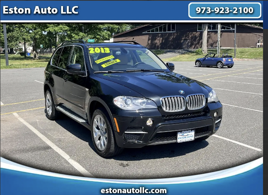 2013 BMW X5 - Check out your Savings - 2013 BMW X5 AWD 4dr xDrive35i Premium
Color: Black
Interior: Leather
Drive: AWD
Trans: Automatic
VIN: 5UXZV4C57D0B10610
Engine: 3.0-liter, 300-horsepower, 24-valve inline 6-cylinder dual overhead cam (DOHC) engine -inc: TwinPower Turbo technology, Valvetronic, piezo direct fuel injection, Double-VANOS steplessly variable valve timing
Mileage: 130,219
Stock #: B10610 2013 BMW X5 - Check out your Savings - 2013 BMW X5 AWD 4dr xDrive35i Premium
Color: Black
Interior: Leather
Drive: AWD
Trans: Automatic
VIN: 5UXZV4C57D0B10610
Engine: 3.0-liter, 300-horsepower, 24-valve inline 6-cylinder dual overhead cam (DOHC) engine -inc: TwinPower Turbo technology, Valvetronic, piezo direct fuel injection, Double-VANOS steplessly variable valve timing
Mileage: 130,219
Stock #: B10610