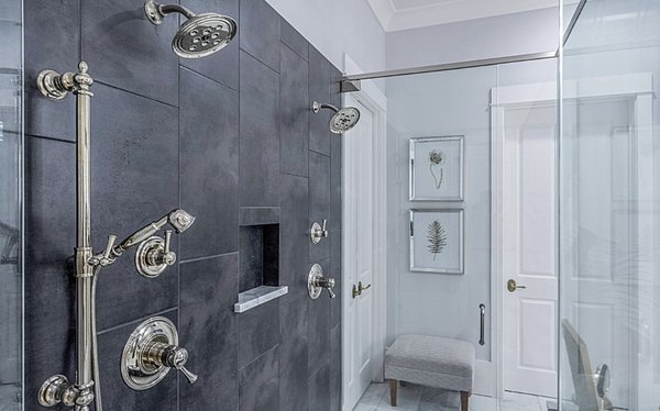 Bathroom renovation - There are many reasons to consider a bathroom remodeling project. For each homeowner, the reasons may vary. The homeowner of today wants more from a bathroom.
In addition to just being functional, homeowners are looking to make their bathroom a soothing environment where they can relax after the business of the day. More amenities are being added to the bathrooms of today, and a bathroom remodeling project may include the addition of a large deep soaking tub, a whirlpool bath or a steam shower.
At 5 star renovation design we not only feature fixtures, materials, and accessories to aid in completing a successful bath remodel, but we offer a wealth of expert information and helpful tips developed through years of remodeling bathrooms. Bathroom renovation - There are many reasons to consider a bathroom remodeling project. For each homeowner, the reasons may vary. The homeowner of today wants more from a bathroom.
In addition to just being functional, homeowners are looking to make their bathroom a soothing environment where they can relax after the business of the day. More amenities are being added to the bathrooms of today, and a bathroom remodeling project may include the addition of a large deep soaking tub, a whirlpool bath or a steam shower.
At 5 star renovation design we not only feature fixtures, materials, and accessories to aid in completing a successful bath remodel, but we offer a wealth of expert information and helpful tips developed through years of remodeling bathrooms.