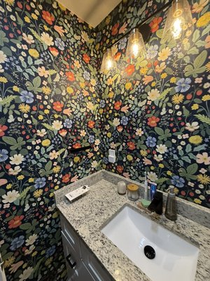 Residential bathroom - This was a new home project Residential bathroom - This was a new home project