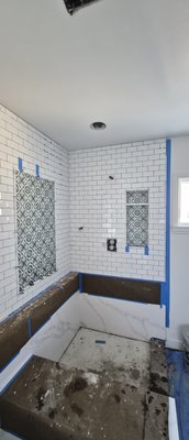 Sacramento Ca , Shower remodel - the client had an independent designer, then we collaborate to developed the project . and Tile Studio brought it to life, with the craftsmanship that we are known for. Sacramento Ca , Shower remodel - the client had an independent designer, then we collaborate to developed the project . and Tile Studio brought it to life, with the craftsmanship that we are known for.