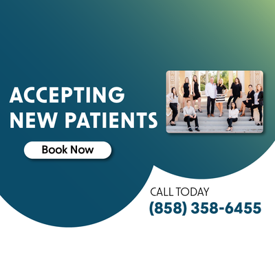 Accepting New Patients - Discover compassionate, high-quality dental care in San Diego. We’re welcoming new patients—book your first appointment and feel the difference from day one. Accepting New Patients - Discover compassionate, high-quality dental care in San Diego. We’re welcoming new patients—book your first appointment and feel the difference from day one.