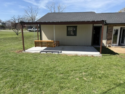 Patio - This is a fresh pad and patio for jobs like this reach out to 817-243-7032 Patio - This is a fresh pad and patio for jobs like this reach out to 817-243-7032