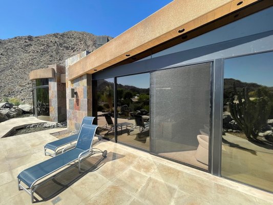 Screen Doors - At Screenmobile of the Coachella Valley, we specialize in custom screen doors that are built to last in the desert heat. Whether you need a new sliding screen door, a swinging patio door, or a heavy-duty security screen, we bring our shop right to your home.