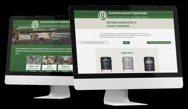 Saratoga Quality Hardware - 3tone Digital recently completed a web development project for Saratoga Quality Hardware, a local hardware store in Saratoga, NY. The company wanted to create a new website that would showcase their products and services, and improve their online presence in the local community.

To achieve this, the team at 3tone Digital worked with the external design team of Shannon Rose Design to create a custom WordPress theme using the new Gutenberg block editor. This allowed the company to easily create and update content on their website, while still maintaining a professional and modern design.

In addition to the custom theme development, 3tone Digital also focused on improving Saratoga Quality Hardware’s local SEO. This involved optimizing the website’s organization and metadata to make it more relevant to local search queries, as well as building local citations and links to improve the website’s visibility in search engine results.

The end result was a website that provided an excellent user experience for visitors, and helped to improve Saratoga Quality Hardware’s online presence in the local community. The custom WordPress theme allowed the company to easily showcase their products and services, and the focus on local SEO helped to increase the website’s visibility in search engine results.