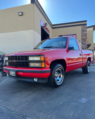 Full Paint Correction and Interior Detail - Full paint correction and interior detail done on this old school truck! Thanks @zack.maxie and your pops for letting me take care of this for you.