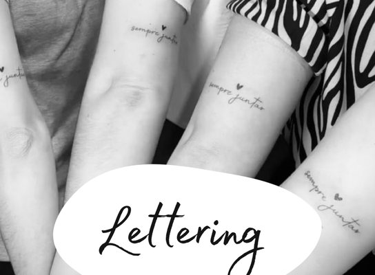 Lettering - Fine Line Script Tattoos done by Amethyst & John of Lunar Ink in Las Vegas. Lettering - Fine Line Script Tattoos done by Amethyst & John of Lunar Ink in Las Vegas.