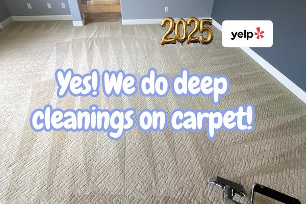 Yes! We do deep cleaning on carpet! - Yes! We do deep cleaning on carpet! Yes! We do deep cleaning on carpet! - Yes! We do deep cleaning on carpet!