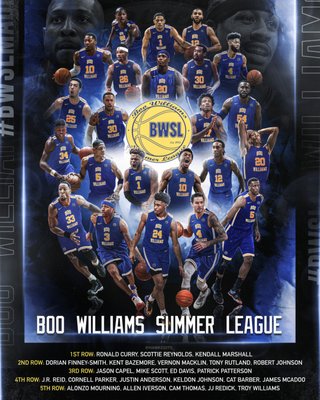 Boo Williams Arena - We are proud to print mounted posters and transposable banners in support of the Boo Williams Sports Complex, providing the venue for tomorrow's stars. Boo Williams Arena - We are proud to print mounted posters and transposable banners in support of the Boo Williams Sports Complex, providing the venue for tomorrow's stars.