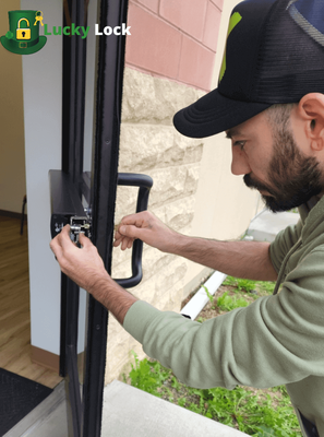 10% Off Residential & Commercial Locksmith Services - Lucky Lock is a mobile Locksmith Services.
We're certified and provides all Locksmith Services, such as,
Emergency Locksmith services, Residential and Commercial Lockouts, Locks change, Lock removal,
Smart Locks Systems, Push Bars, New Door Installation and more…

We also specialize with: 

Home Security Systems Services that cover, CCTV Camera Circuit Systems, Intercoms, Sensors, Coders, and Access Control Systems Installation, for Residentials and Commercials.
At Lucky Lock we care about our customers and provide you with excellent and professional service. We’re available for emergencies and appointments. So, don’t get frustrated just give us a call… 
Our professional locksmiths are waiting to help you.