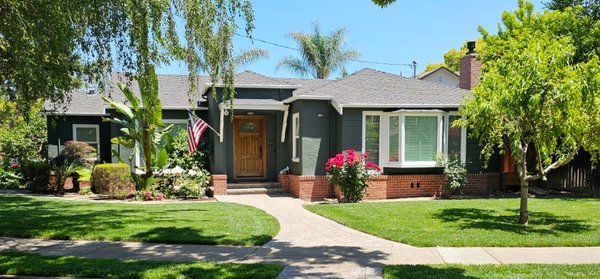 House exterior painting - This house was in need of exterior painting. House exterior painting - This house was in need of exterior painting.