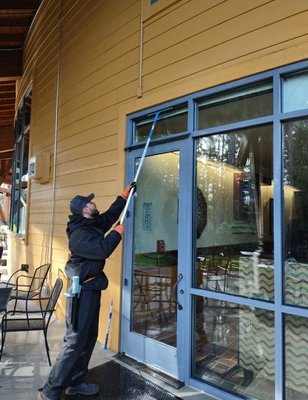 Window Cleaning - Sample results of window cleaning services that we have performed for both commercial and residential properties. Window Cleaning - Sample results of window cleaning services that we have performed for both commercial and residential properties.