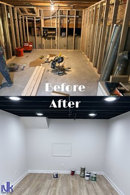Basement Remodeling - Here you will find all of our basement remodeling projects