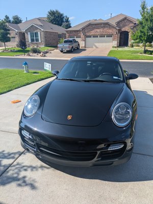 Porsche Ceramic Coating - We had a customer come to us after moving here with this beautiful Porsche and wanting to get it protected. We came to her, got the car prepped and polished and applied our 5 year ceramic coating to her vehicle. As a bonus, we threw in a 2 year extra hydrophobic layer designed to work with the coating, as well as window and wheel ceramic. We're looking forward to seeing it again when we go back for a free courtesy wash!
Reach out today to get your car protected!
Note: As we are a mobile service, we require that you have a garage where we can work for ceramic coatings. We want to ensure that the application is up to our high standards, so we need a controlled environment Porsche Ceramic Coating - We had a customer come to us after moving here with this beautiful Porsche and wanting to get it protected. We came to her, got the car prepped and polished and applied our 5 year ceramic coating to her vehicle. As a bonus, we threw in a 2 year extra hydrophobic layer designed to work with the coating, as well as window and wheel ceramic. We're looking forward to seeing it again when we go back for a free courtesy wash!
Reach out today to get your car protected!
Note: As we are a mobile service, we require that you have a garage where we can work for ceramic coatings. We want to ensure that the application is up to our high standards, so we need a controlled environment