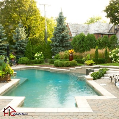 Pool Service - Revamp your pool with HIC Builders! Explore our gallery of impressive pool remodels that highlight our expert craftsmanship and attention to detail. Your dream oasis is just a splash away!