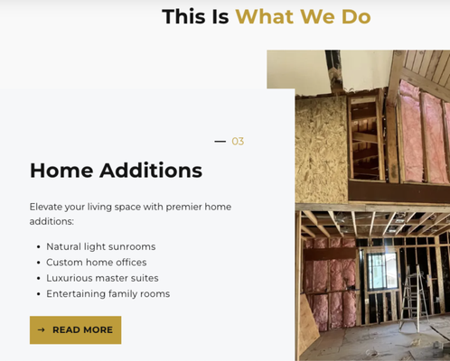 Home Addition Projects - "Make It With Passion" ... that's what we do! Home Addition Projects - "Make It With Passion" ... that's what we do!