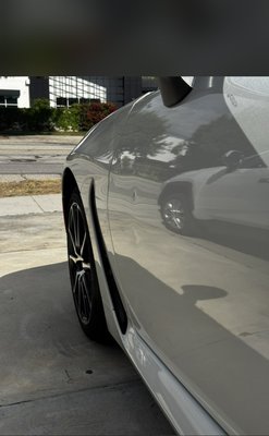 Repair of dents on the door - Door dents repair