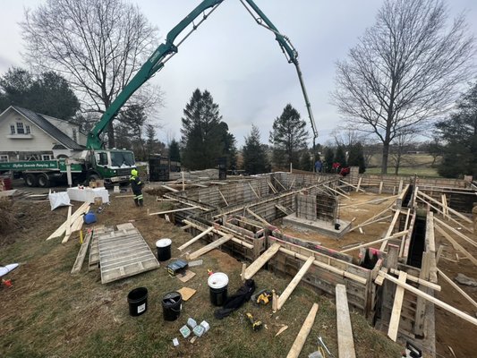 House foundation in The plains - Foundation for new house build and all other concrete work House foundation in The plains - Foundation for new house build and all other concrete work