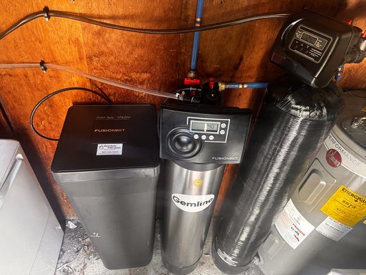 New Water Filtration System - Our team installed this beauty today