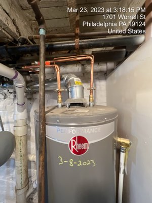 Water Heater Installations - We serve the Philadelphia and surrounding areas providing plumbing and HVAC maintenance, repairs, installations and emergencies for residential and small commercial properties.
We will guide you through the process to ensure your property is functioning properly. Also, some of us are kinda funny so that may help lighten up the mood during a household catastrophe. Water Heater Installations - We serve the Philadelphia and surrounding areas providing plumbing and HVAC maintenance, repairs, installations and emergencies for residential and small commercial properties.
We will guide you through the process to ensure your property is functioning properly. Also, some of us are kinda funny so that may help lighten up the mood during a household catastrophe.