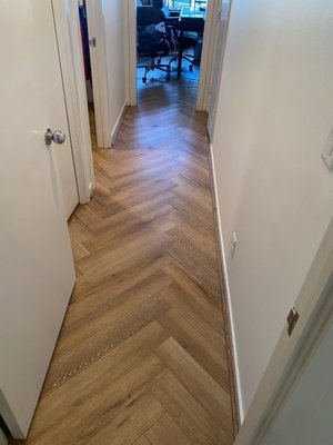 Flooring replacement - Pictures of Cabinets, LVT flooring Flooring replacement - Pictures of Cabinets, LVT flooring