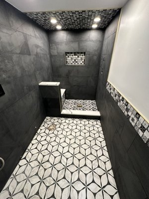 Various bathroom remodel projects - You will find various bathroom projects with different styles and colors , all built at the highest quality.