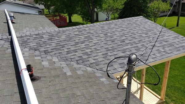 Building an enclosed porch - We took this lady's deck and turned it in to a enclosed porch we put caned lights and outside fan , Building an enclosed porch - We took this lady's deck and turned it in to a enclosed porch we put caned lights and outside fan ,